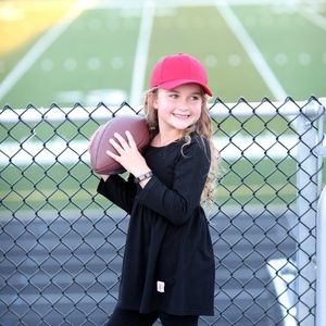 Girls Black Tunic Dress- New (Multiple Sizes)